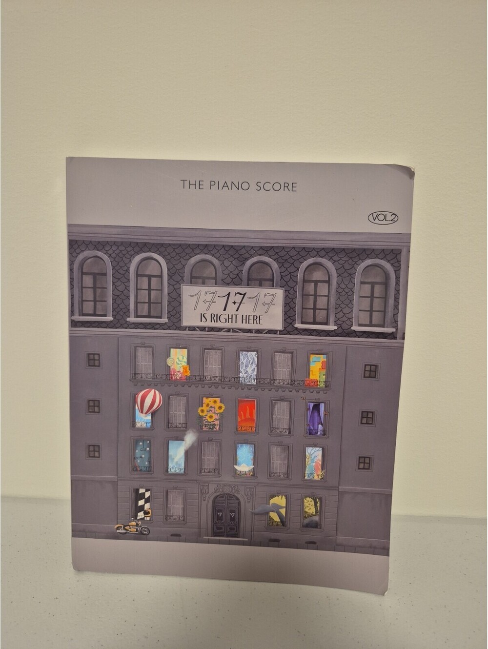 THE PIANO SCORE : SEVENTEEN ‘17 IS RIGHT HERE’ (VOL.2) Genuine K-pop Band Book